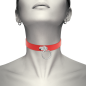 COQUETTE CHIC DESIRE - RED VEGAN LEATHER NECKLACE WOMAN FETISH ACCESSORY COQUETTE CHIC DESIRE - RED VEGAN LEATHER NECKLACE WOMAN FETISH ACCESSORY