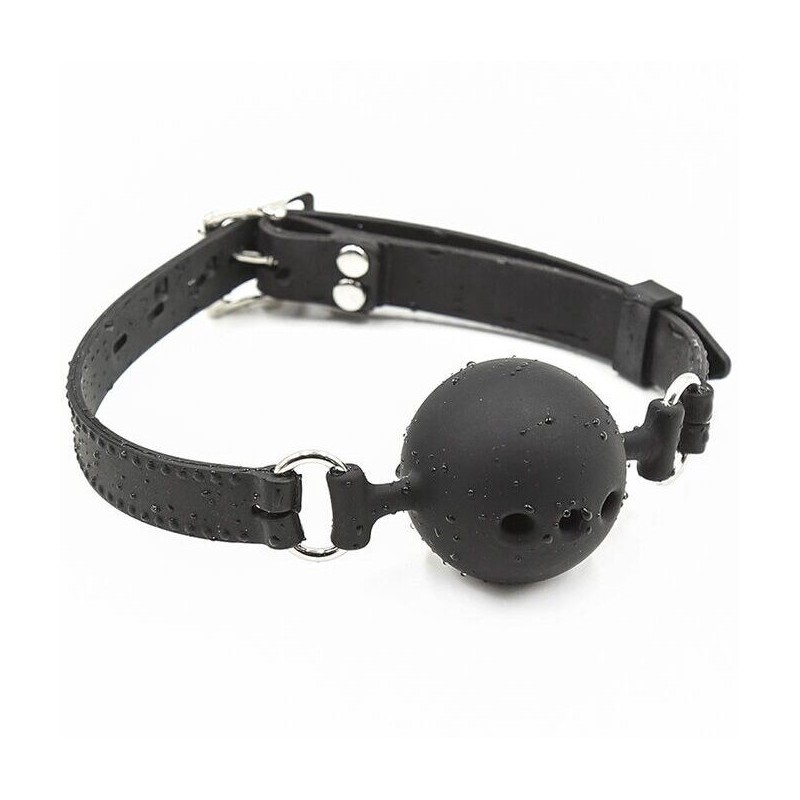 OHMAMA FETISH - BÂILLON À BOULE EN SILICONE RESPIRANT TAILLE L OHMAMA FETISH - BÂILLON À BOULE EN SILICONE RESPIRANT TAILLE L