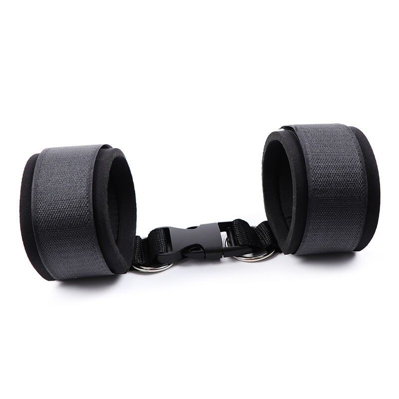 OHMAMA FETISH - FERMAPOLSO IN NEOPRENE CON GANCIO E ANELLO OHMAMA FETISH - FERMAPOLSO IN NEOPRENE CON GANCIO E ANELLO