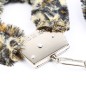 OHMAMA FETISH - VELVETEEN FURLINED METAL WRIST CUFFS OHMAMA FETISH - VELVETEEN FURLINED METAL WRIST CUFFS