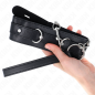 KINK - COLLAR WITH BELT 65 CM WITH STRAP BLACK 54 X 4.5 CM