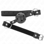 KINK - BOULE NOIRE CREUSE DURE 4,5 CM GAG MODÈLE 1 63,5 X 2 CM