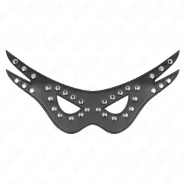 KINK - MASQUE SEXY EN CUIRETTE MODÈLE 1 27 x 13 CM
