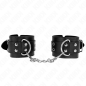 KINK - APPUI-POIGNETS DOUBLE BOUCLE NOIR AJUSTABLE 19-26 CM