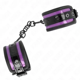 KINK - APPUI-POIGNETS EN NÉOPRÈNE VIOLET CLAIR AJUSTABLE 21-28 CM X 5 CM