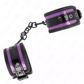 KINK - APPUI-POIGNETS EN NÉOPRÈNE VIOLET CLAIR AJUSTABLE 21-28 CM X 5 CM