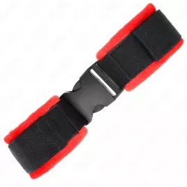 KINK - TENUTA DA POLSO IN NYLON HOOKLOOP NERA MODELLO 1 AJDUSTABLE 25-35 CM X 6 CM