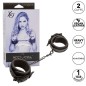 CALEXOTICS - NOCTURNAL LEATHER WRIST CUFFS ADJUSTABLE BLACK CALEXOTICS - NOCTURNAL LEATHER WRIST CUFFS ADJUSTABLE BLACK