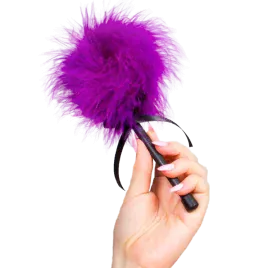 SECRETPLAY - DUSTER MARABOU ROSE VIOLET