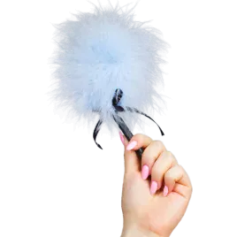 SECRETPLAY - DUSTER MARABOU BLEU CLAIR