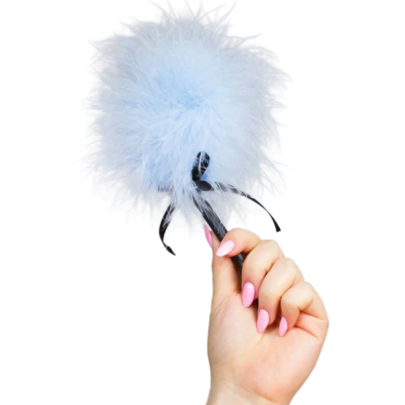 SECRETPLAY - DUSTER MARABOU BLEU CLAIR SECRETPLAY - DUSTER MARABOU BLEU CLAIR