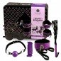 SECRETPLAY - BDSM SET 8PCS PURBLE / NOIR. SECRETPLAY - BDSM SET 8PCS PURBLE / NOIR.