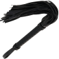DARKNESS - SCHWARZE BONDAGE-PEISTE 42CM AUS LEDER DARKNESS - SCHWARZE BONDAGE-PEISTE 42CM AUS LEDER