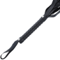 DARKNESS - BLACK BONDAGE WHIP 51 CM DARKNESS - BLACK BONDAGE WHIP 51 CM