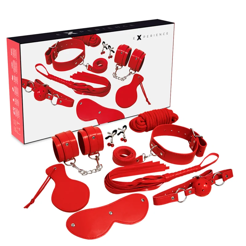 EXPERIENCE - BDSM-FETISCH-KIT RED SERIES EXPERIENCE - BDSM-FETISCH-KIT RED SERIES