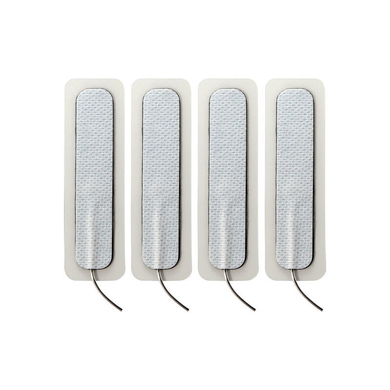 ELECTRASTIM - 4 X TAMPONS AUTO-ADHÉSIFS LONGS 1.5 CM X 7.5 CM ELECTRASTIM - 4 X TAMPONS AUTO-ADHÉSIFS LONGS 1.5 CM X 7.5 CM
