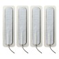 ELECTRASTIM - 4 X TAMPONS AUTO-ADHÉSIFS LONGS 1.5 CM X 7.5 CM ELECTRASTIM - 4 X TAMPONS AUTO-ADHÉSIFS LONGS 1.5 CM X 7.5 CM