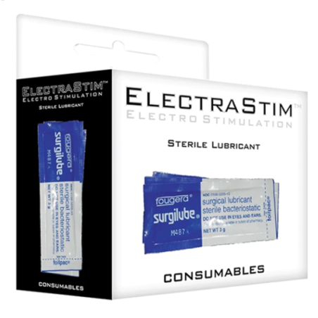 ELECTRASTIM - LUBRIFIANT STÉRILE 10 UNITÉS