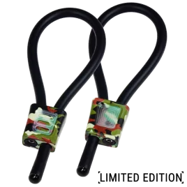 ELECTRASTIM - PRESTIGE ELECTRALOOPS ADJUSTABLE COCK RINGS CAMOUFLAGE