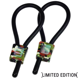 ELECTRASTIM - PRESTIGE ELECTRALOOPS ADJUSTABLE COCK RINGS CAMOUFLAGE