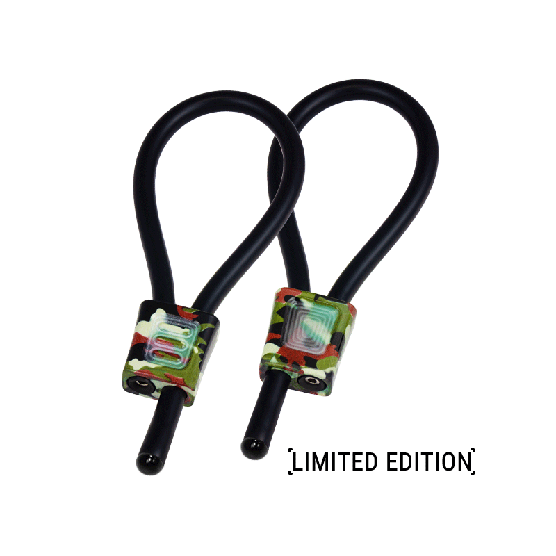 ELECTRASTIM - PRESTIGE ELECTRALOOPS ADJUSTABLE COCK RINGS CAMOUFLAGE ELECTRASTIM - PRESTIGE ELECTRALOOPS ADJUSTABLE COCK RINGS CAMOUFLAGE