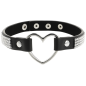 COQUETTE CHIC DESIRE - VEGANES LEDER-HALSBAND MIT HERZ COQUETTE CHIC DESIRE - VEGANES LEDER-HALSBAND MIT HERZ