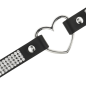 COQUETTE CHIC DESIRE - VEGANES LEDER-HALSBAND MIT HERZ COQUETTE CHIC DESIRE - VEGANES LEDER-HALSBAND MIT HERZ