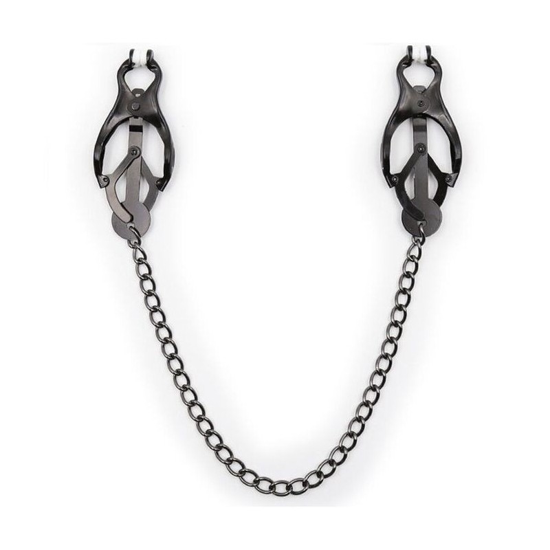 OHMAMA FETISH - JAPANISCHE NIPPELKlammern MIT SCHWARZER KETTE OHMAMA FETISH - JAPANISCHE NIPPELKlammern MIT SCHWARZER KETTE