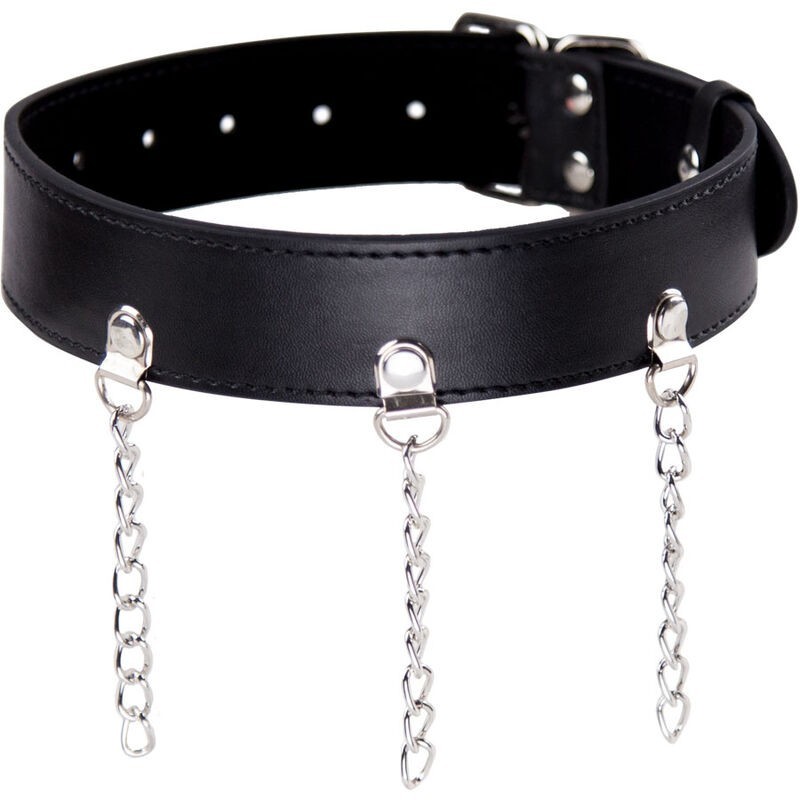 OHMAMA FETISH - COLLIER FÉTICHE AVEC ANNEAUX OHMAMA FETISH - COLLIER FÉTICHE AVEC ANNEAUX
