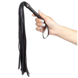 SECRETPLAY - SCHWARZE BONDAGE-PEITSCHE BDSM-KOLLEKTION