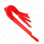 KINK - Fouet à queue large rouge 48,5 CM