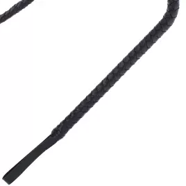 DARKNESS - FOUET DE BONDAGE NOIR 210CM