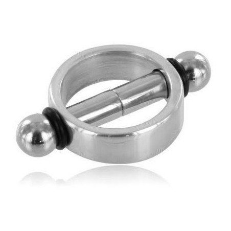 METAL HARD - PINCES TÉTONS MAGNÉTIQUES DURS EN MÉTAL PAIRE