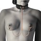 COQUETTE CHIC DESIRE - COLLANA CON PINZA PER CAPEZZOLI FANTASIA CON FODERA IN NEOPRENE COQUETTE CHIC DESIRE - COLLANA CON PINZA PER CAPEZZOLI FANTASIA CON FODERA IN NEOPRENE