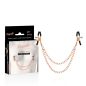 COQUETTE CHIC DESIRE - FANTASY METAL NIPPLE CLIPS WITH CHAIN COQUETTE CHIC DESIRE - FANTASY METAL NIPPLE CLIPS WITH CHAIN