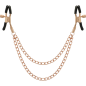 COQUETTE CHIC DESIRE - FANTASY METAL NIPPLE CLIPS WITH CHAIN COQUETTE CHIC DESIRE - FANTASY METAL NIPPLE CLIPS WITH CHAIN