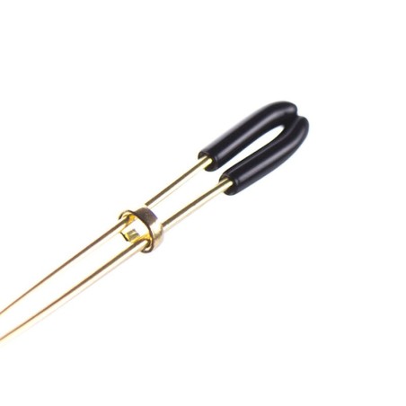 OHMAMA FETISH - PINCES TÉTONS AVEC PENDENTIF BIJOU