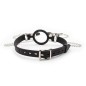 OHMAMA FETISH - RING GAG WITH CHAINS AND NIPPLE CLAMPS OHMAMA FETISH - RING GAG WITH CHAINS AND NIPPLE CLAMPS