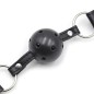 OHMAMA FETISH - BALL GAG WITH VENTS AND NIPPLE CLAMPS OHMAMA FETISH - BALL GAG WITH VENTS AND NIPPLE CLAMPS