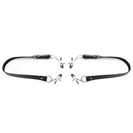 OHMAMA FETISH - CLITORIS CLAMPS WITH LEG STRAPS