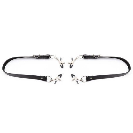 OHMAMA FETISH - CLITORIS CLAMPS WITH LEG STRAPS