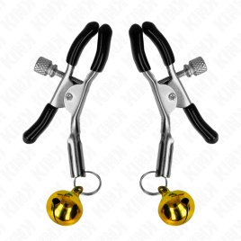 KINK - GOLD SINGLE BELL NIPPLE CLAMP 6 CM