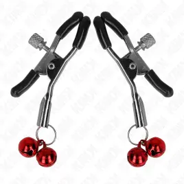 KINK - PINCE À METON DOUBLE CLOCHE ROUGE 6 CM