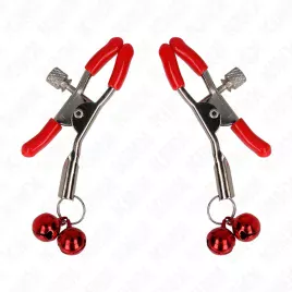 KINK - PINCE À METON DOUBLE CLOCHE ROUGE ROUGE 6 CM