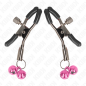 KINK - DOPPELGLÖCKCHEN-NIPPELKLAMMER ROSA 6 CM