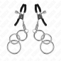 KINK - 3 O-RING NIPPELKLEMMEN 6 CM