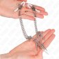 KINK - PINCES À METELIER AVEC CHAÎNES À POINTES 30 CM KINK - PINCES À METELIER AVEC CHAÎNES À POINTES 30 CM