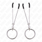 KINK - DÜNNE NIPPELKLEMMEN MIT O-RING 7 CM