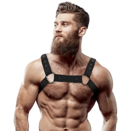 FETISH SUBMISSIVE ATTITUDINE - IMBRACATURA SPORTIVA REGOLABILE IN NEOPRENE PER UOMINI