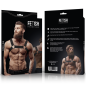 FETISH SUBMISSIVE ATTITUDE - HARNAIS DE SPORT RÉGLABLE EN NÉOPRÈNE POUR HOMMES FETISH SUBMISSIVE ATTITUDE - HARNAIS DE SPORT RÉGLABLE EN NÉOPRÈNE POUR HOMMES